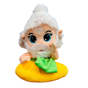 Lildevas Baby Lord Brahma Premium Plush Fabric Soft Toys for Kids | 27X20 cm | Safe for Kids | Beautiful Medium Brahma Soft Toy