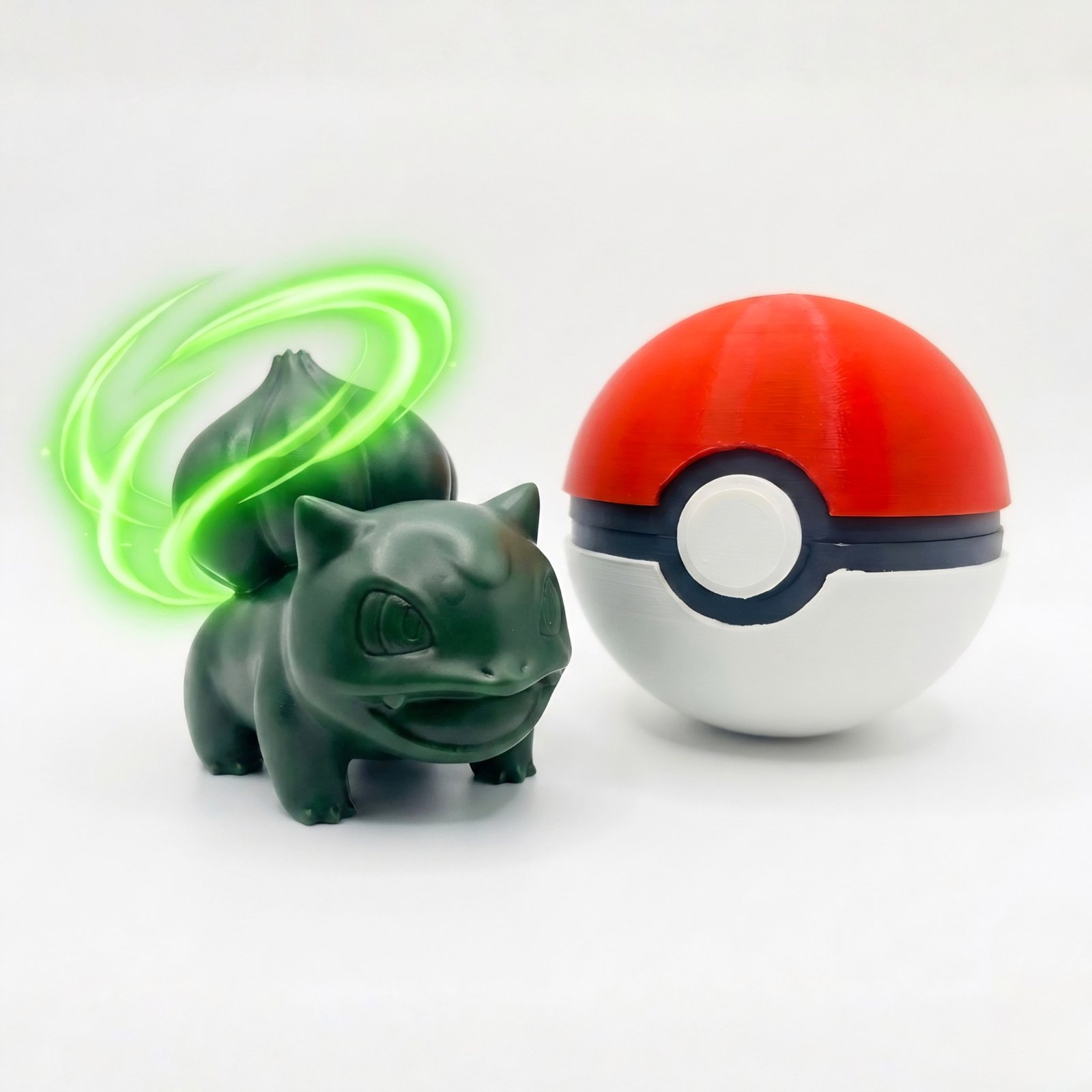 3D Printed Functional Pokéball with 1 Pokémon Figure and Stand | Opening Storage Pokéball Collectible | Anime Desk Toy for Pokémon Fans & 3D Printing Lovers - Image 12