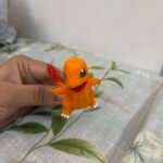 3D Printed Functional Pokéball with 1 Pokémon Figure and Stand | Opening Storage Pokéball Collectible | Anime Desk Toy for Pokémon Fans & 3D Printing Lovers