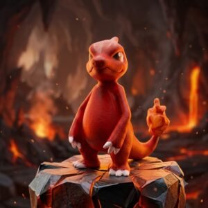 Charmeleon Pokémon Figurine 3D Printed (5cm)