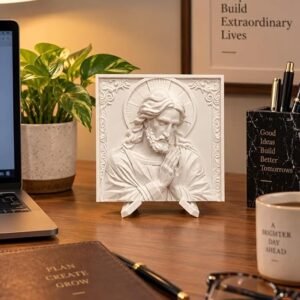 Jesus Christ Out of Frame 3D Desk & Wall Photo Frame