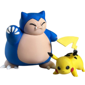 Pikachu + Snorlax Tag Team Action Figurine