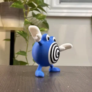 Poliwhirl Pokemon Action Figure (9 cm)