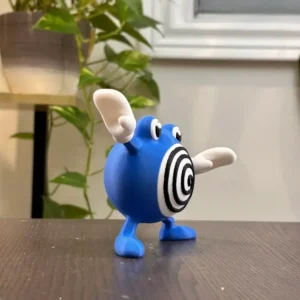 Poliwhirl Pokemon Action Figure